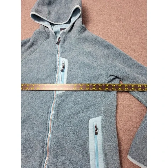 Vineyard Vines Women's Fleece Hoodie Jacket Full Zip Blue Size S - Picture 6 of 11